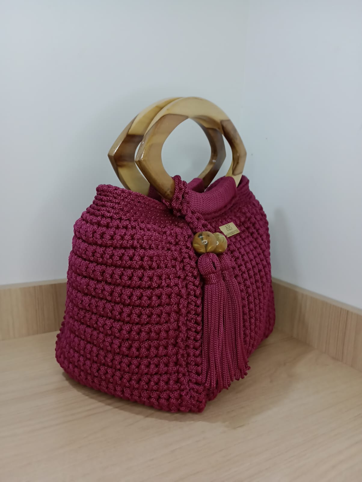 Bolsa de Crochê Anne Bentes – Modelo clássica - Imagem 2