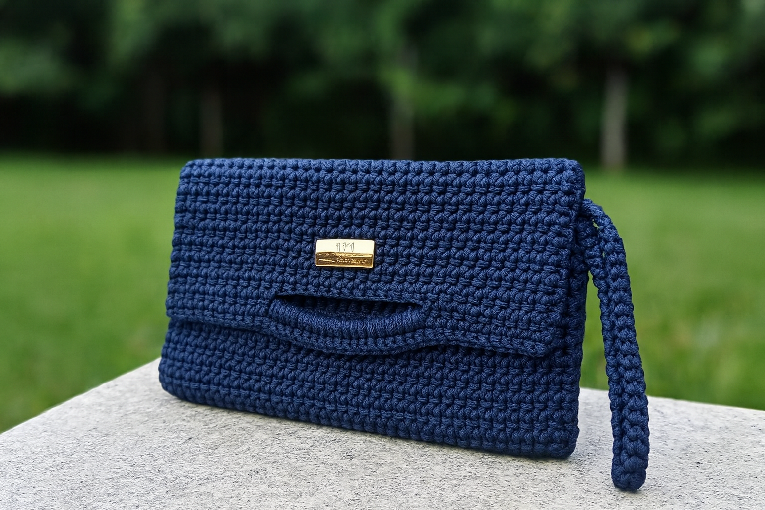 Carteira Clutch de Crochê Anne Bentes – Modelo Ester - Imagem 3