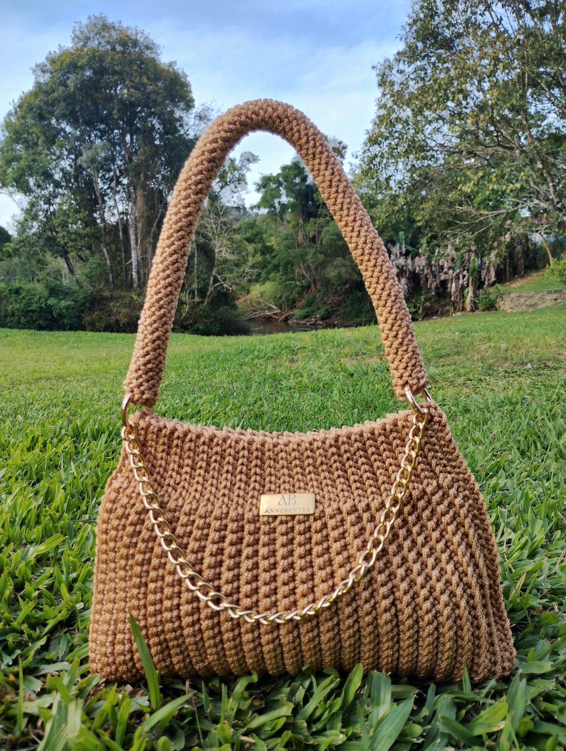 Bolsa de Crochê Anne Bentes – Modelo Aurora - Imagem 3