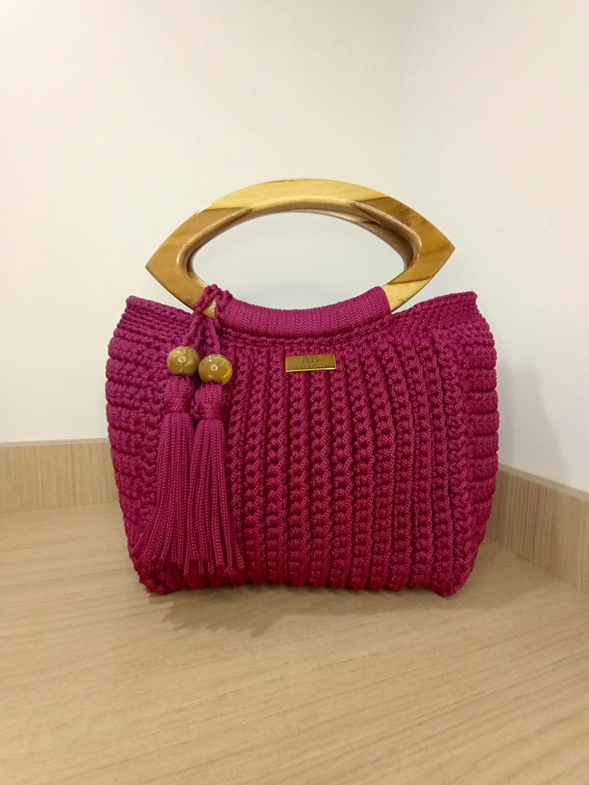 Bolsa de Crochê Anne Bentes – Modelo clássica