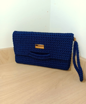 Carteira Clutch de Crochê Anne Bentes – Modelo Ester