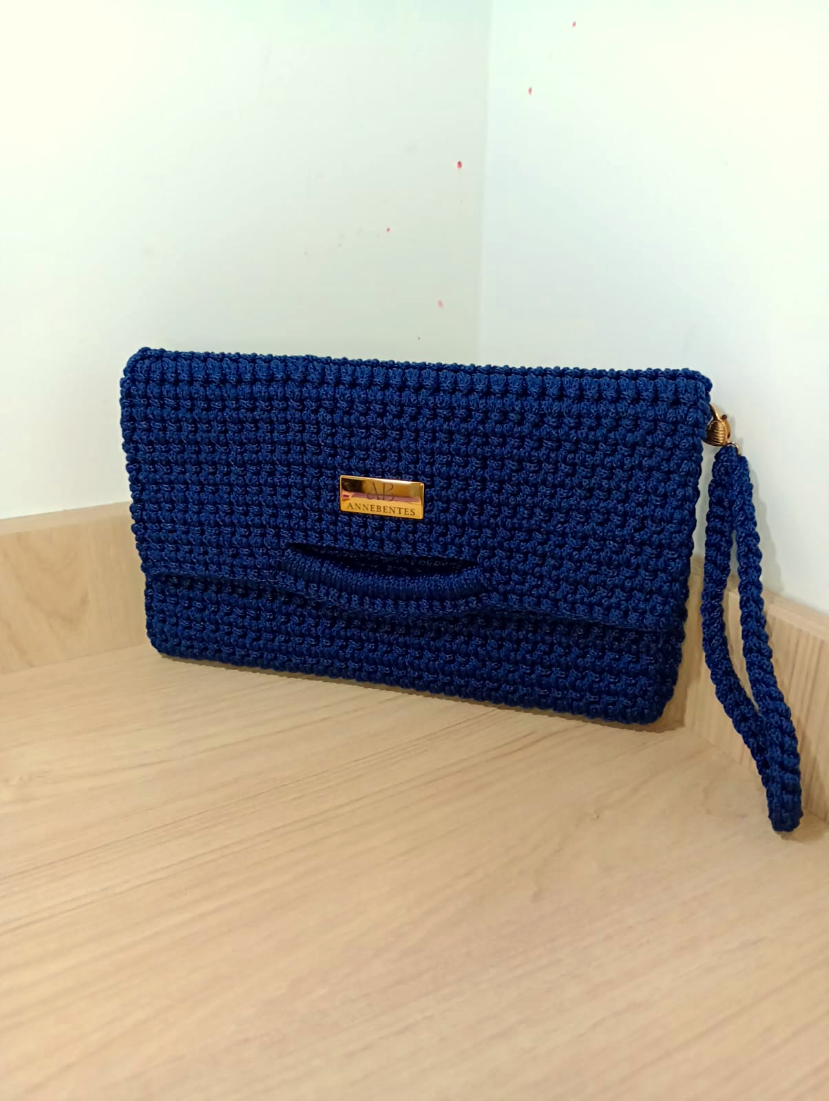 Carteira Clutch de Crochê Anne Bentes – Modelo Ester