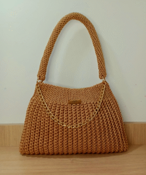Bolsa de Crochê Anne Bentes – Modelo Aurora
